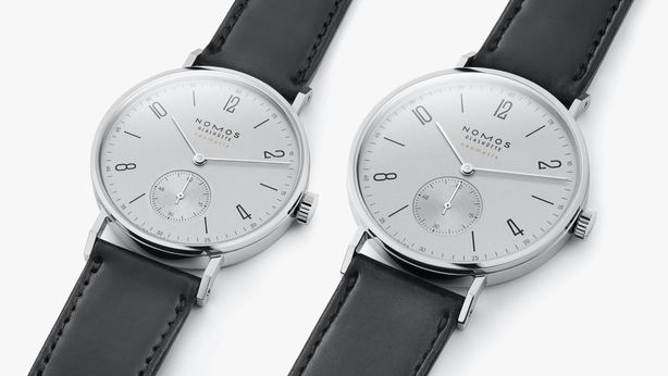 Tangente neomatik grigio platino, il nuovo tondo di NOMOS Glashütte