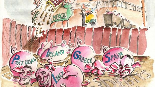 PIIGS, i paesi dell’Europa del Sud con alto debito ed economie in difficoltà
