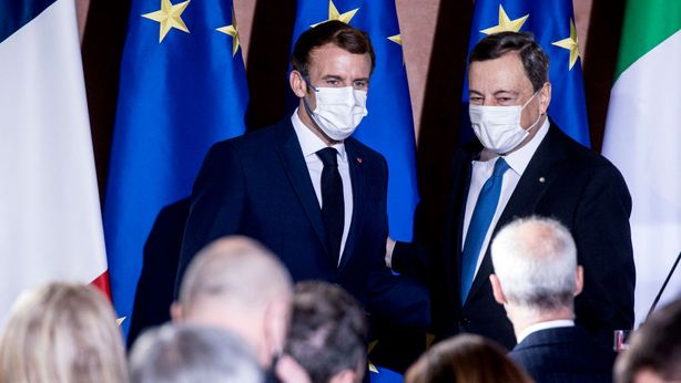 Riforma patto stabilità: Draghi-Macron lavorano su debito pubblico, le ipotesi