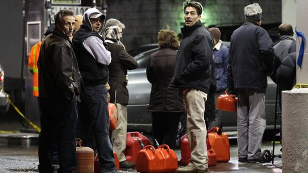 New York post Sandy: parte razionamento benzina