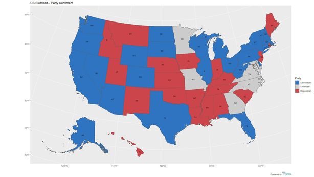 T-Voice: le elezioni Usa dai Social: il sentiment aiuta a capire il futuro dell’America (Parte II)