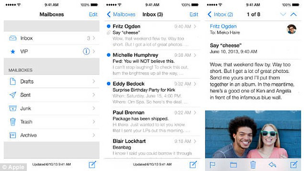 Scoperto bug nel nuovo sistema iOS che rende email vulnerabili