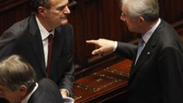 Bersani ha paura di Monti