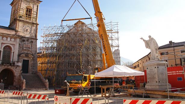 Eni e Mibact insieme per la ricostruzione della Basilica di Norcia