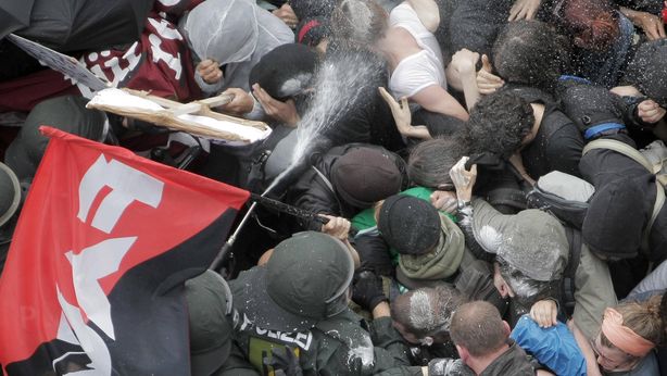 Violente proteste anti austerity in nuova sede Bce