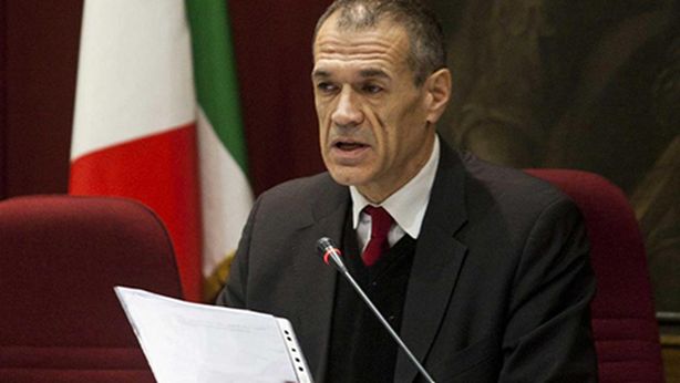 Cottarelli minaccia di andarsene