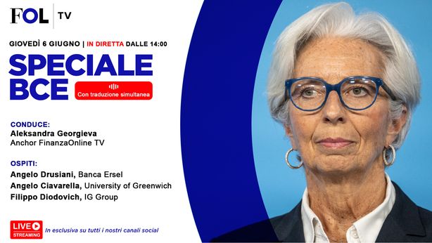 BCE, primo taglio dei tassi: la conferenza di Lagarde