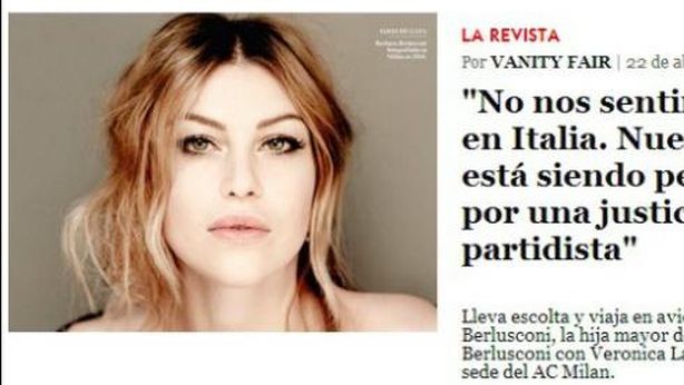 Barbara Berlusconi: giustizia, in Italia come Inquisizione in Medioevo