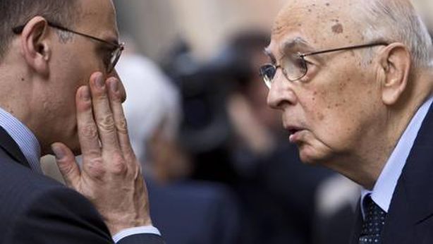 Napolitano blinda governo Letta-Alfano. “Se cade contraccolpi irrecuperabili”