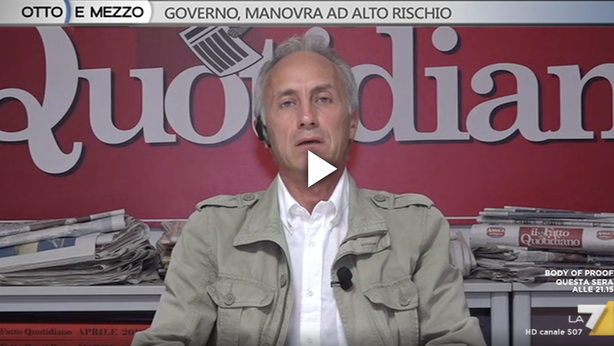Reddito minimo, Travaglio: “C’è in tutta Ue, noi i più fessi”