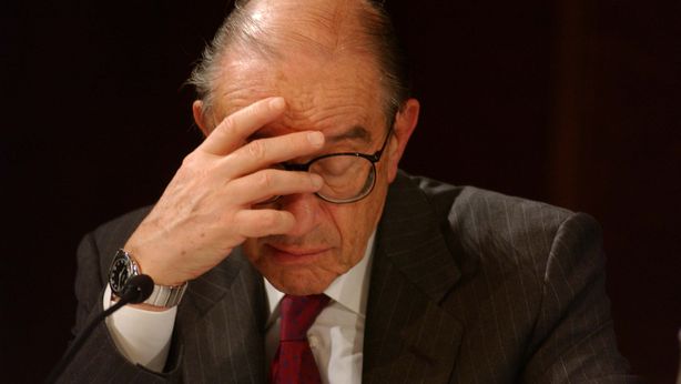 Greenspan: Usa seduti su una “polveriera di inflazione”