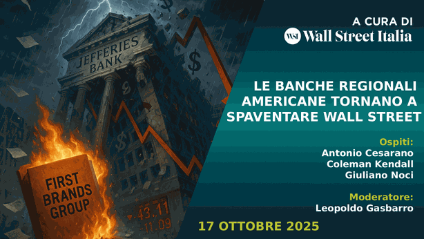 Usa, le banche regionali tornano a spaventare Wall Street