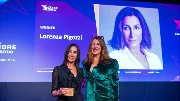 Lorenza Pigozzi premiata ai SABRE Awards: comunicazione corporate, reputazione e fiducia nelle grandi imprese