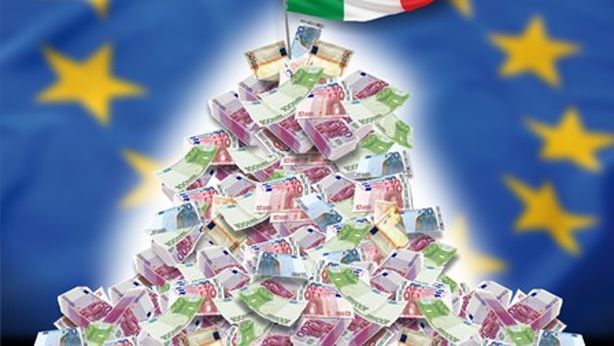 Mentre il debito si impenna, l’Italia accumula una montagna di euro
