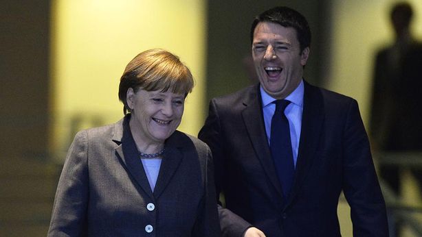 Renzi: “Merkel sbaglia sull’austerita’. Non sono il suo cameriere”
