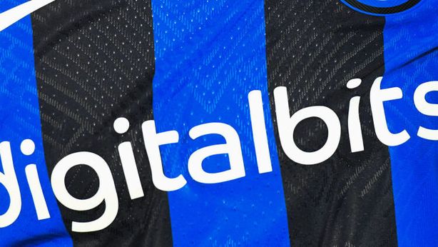 Criptovalute, via i loghi di Digitalbits dalle maglie di Inter e Roma