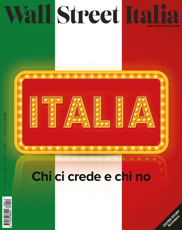 Prima pagina magazine WSI Novembre 2023