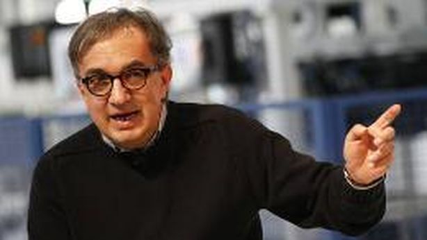 Industria auto, Marchionne: capacita’ in eccesso del 20% in Europa