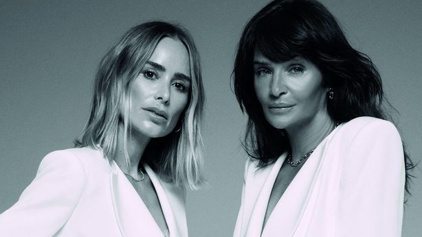 Anine Bing x Helena Christensen: power dressing