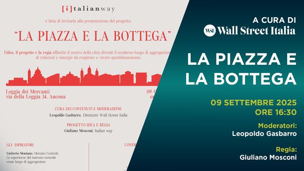 La piazza e la bottega