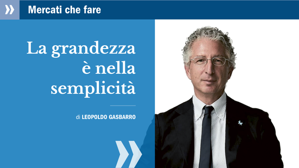 La grandezza è nella semplicità, da “Mercati che fare”