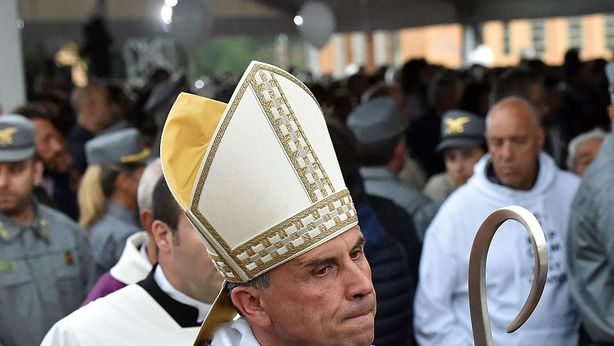 Amatrice, vescovo Pompili: “Non uccide terremoto, ma opere dell’uomo”