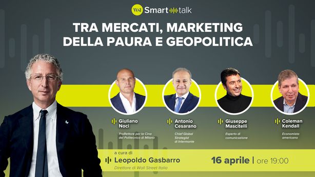 Speciale Smart Talk oggi alle 19: tra mercati, marketing della paura e geopolitica