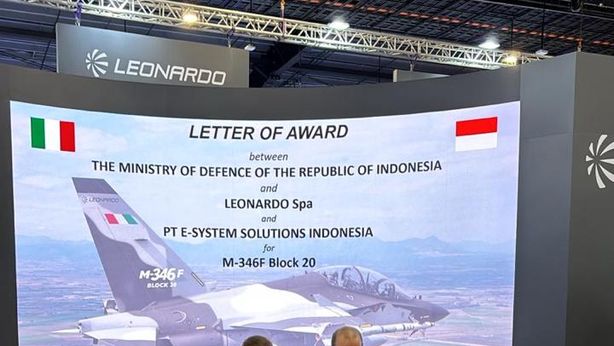 Leonardo: firmata lettera intenti per aerei M-346 con PT ESystem Solutions Indonesia e ministero Difesa Indonesia
