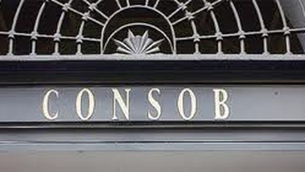 Consob: niente vendite allo scoperto fino a tutto settembre