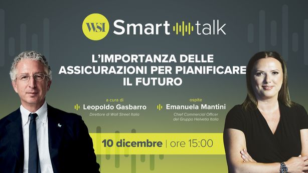 WSI Smart Talk, “L’importanza delle assicurazioni per pianificare il futuro”. Martedì la nuova puntata
