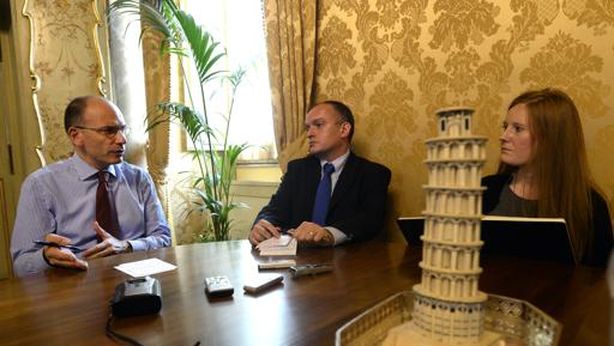 Letta: “populisti come Berlusconi e falchi PdL distruggeranno Europa”