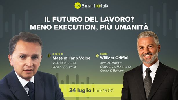 Il futuro del lavoro, William Griffini, ceo di Carter & Benson, oggi a WSI Smart Talk