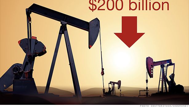 Crollo petrolio sottrae ai big americani $200 miliardi